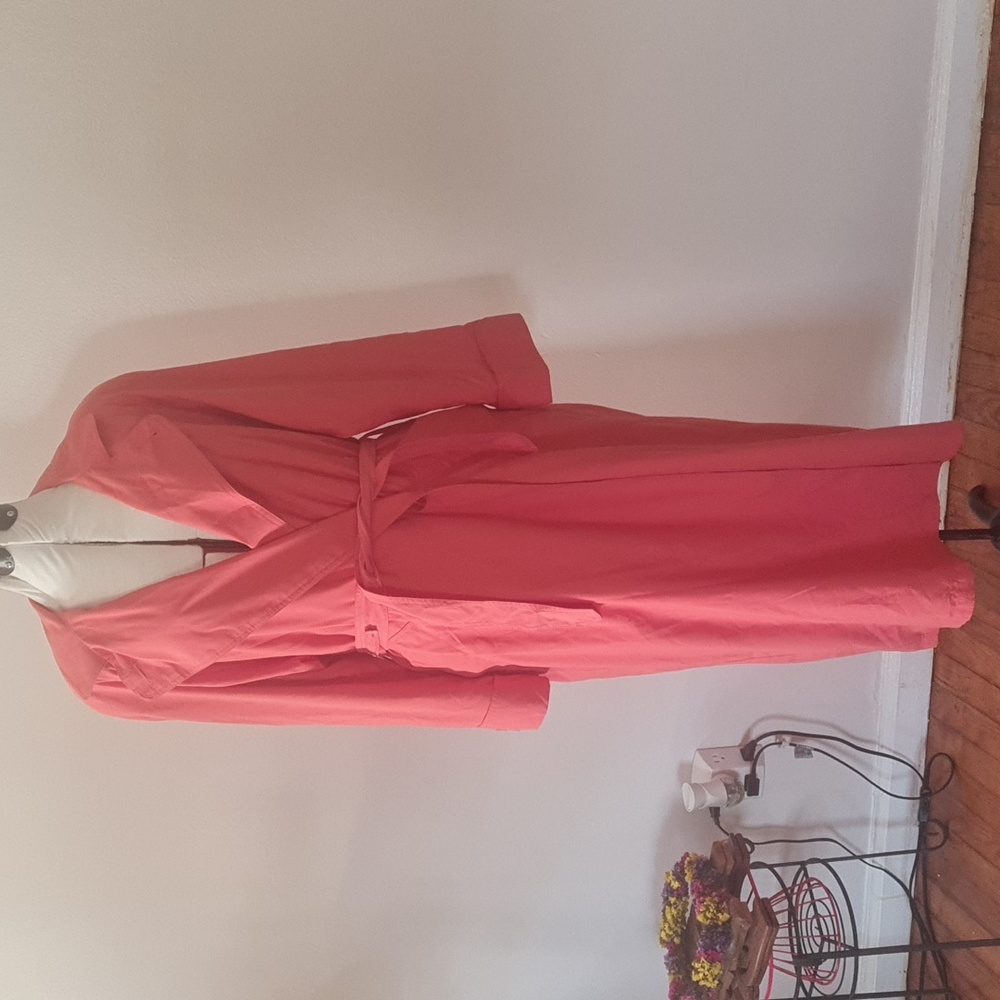London Fog peach trend coat size 8